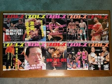 Weekly Pro Wrestling magazine lot of 10 issues from Oct/Nov/Dec 2004 NJPW
