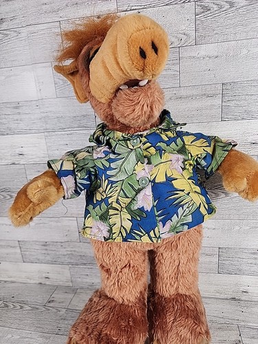 Vintage Hawaiihemd ALF Plüsch 18 Zoll Stofftier Spielzeug Puppe 2002 Nanco y2k - Bild 4 von 8