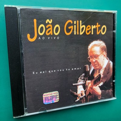 Joao Gilberto AO VIVO (Eu Sei Que Vou Te Amar) Bossanova Latin CD Guitarist EX