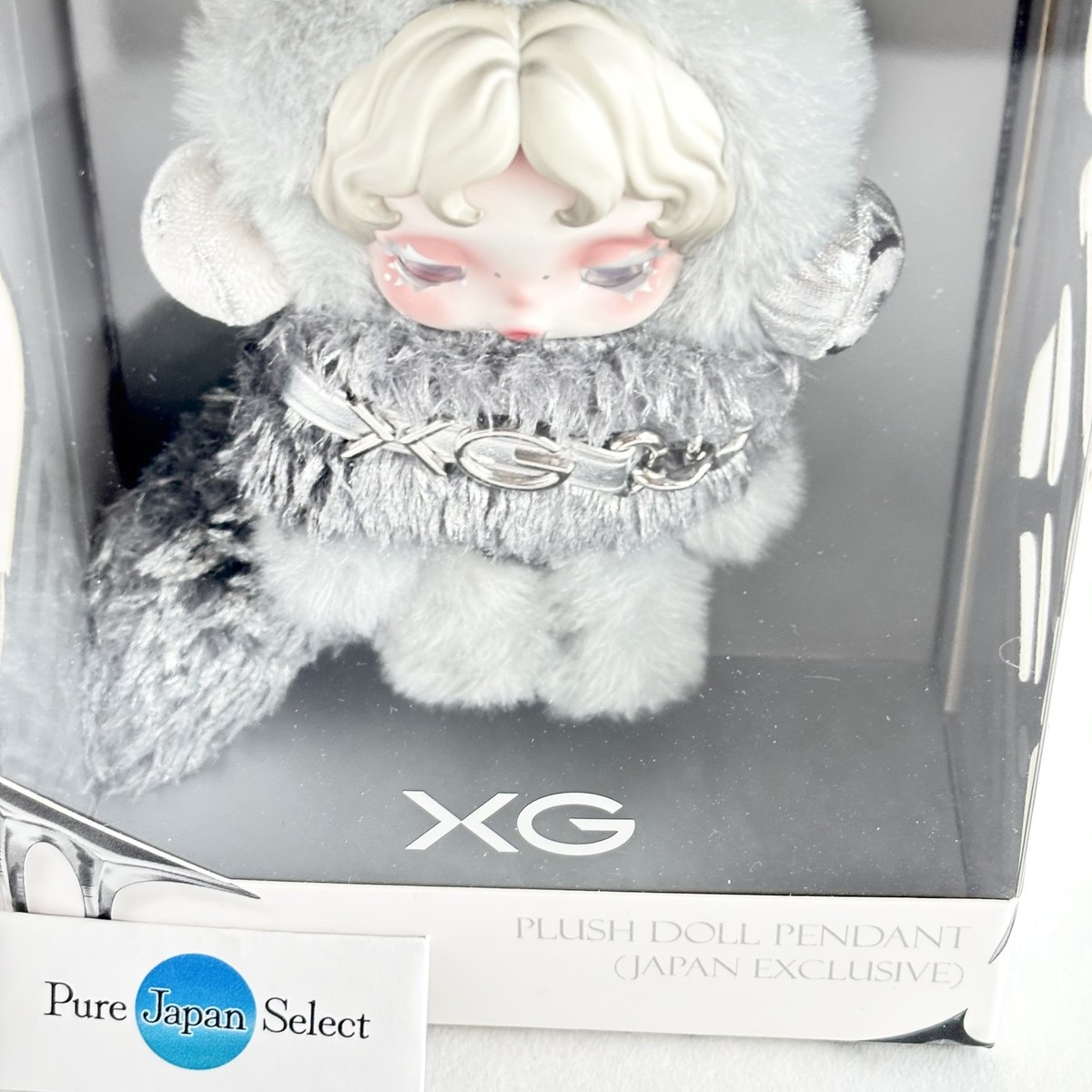 SKULLPANDA x XG Plush Doll Pendant POPMART Popup Alphaz NEW Japan SKULLPANDA x XG Plush Doll Pendant POPMART Popup Alphaz NEW Japan