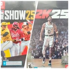 Nintendo Switch 2-Game Lot [2K25; MLB THE SHOW '25*Includes Bonus Pts] COMPLETE