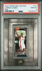 2003 Topps Rookie Matrix #111 Lebron James Mini Rookie Card RC Framed PSA 8