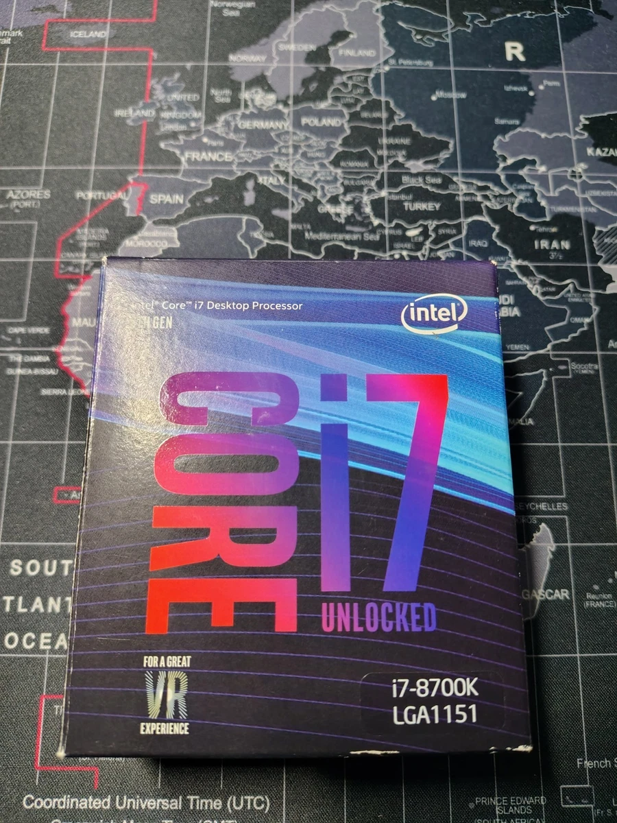 Intel Core i7-8700K Processor Model Computer Processors LGA 1151