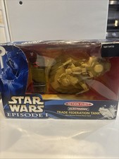 Star Wars Episode 1 Action Fleet Electronic Trade Federation Tank w/Remote, NIB!