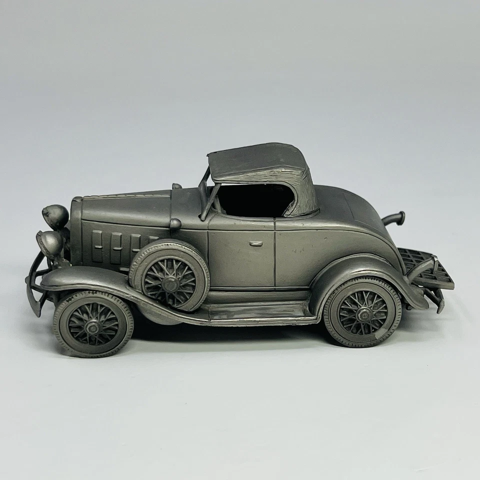 Danbury Classic American Motorcar Collection Pewter 12 cars with Certificate - Image 4 of 4