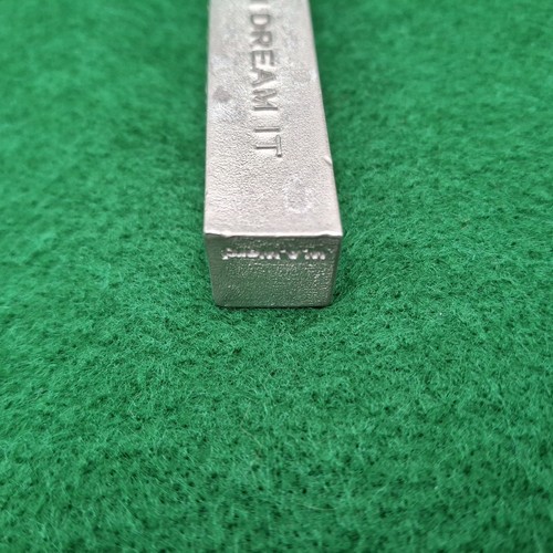 Vilmain W.A. vintage anni 70 Fermacarte in peltro Ward If You Can Imagine It 3,5"L - Foto 11 di 16