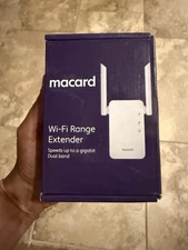 MACARD RE1200 Dual Band Wi-Fi Extender with 1Gbps Ethernet Port