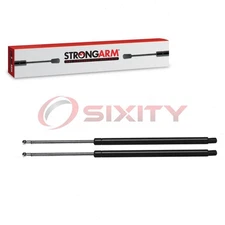 2 pc Strong Arm Hood Lift Supports for 1999-2002 Volkswagen Cabrio Body  bw