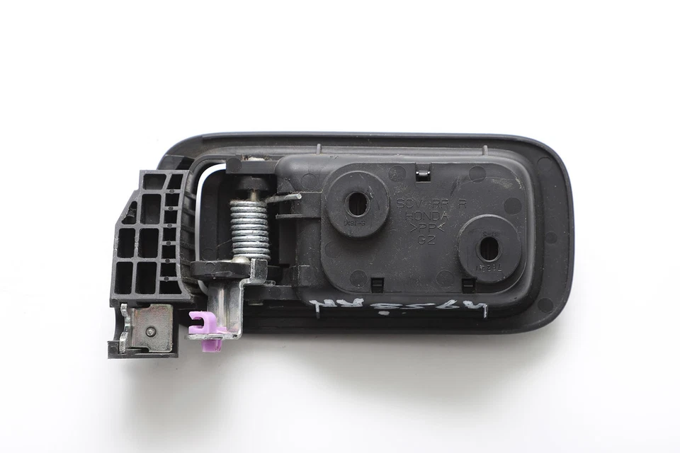 Maçaneta interna traseira direita Honda Element 03-11, preta, A958, fabricante de equipamento original, 2003, 200 - Imagem 2 de 2