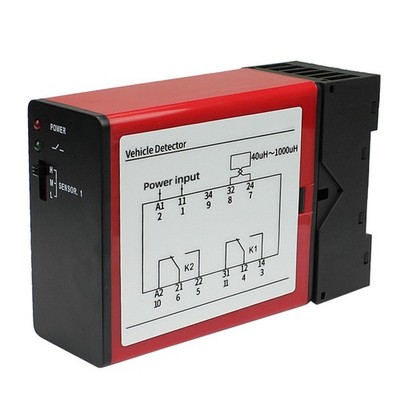 Vehicle Loop Detector Single Channel 240V for For gate and Parking Entrance