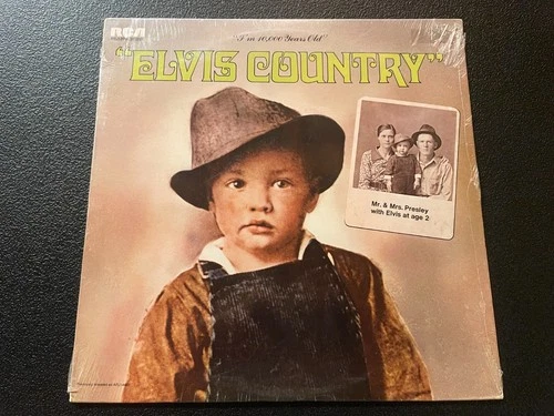 ELVIS PRESLEY Elvis Country LP RCA – AYL1-3956 SEALED from 1981