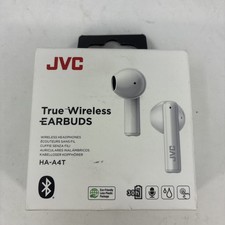 JVC True Wireless Earbuds HA-A4T , Bluetooth, Water Resistant, White, Brand New