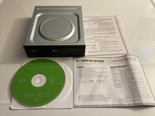 LG GH22NP20 Super Multi DVD Rewriter With Manual And Starter Disc