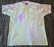 VINTAGE MENS XL TIE DYE SCREEN STARS BEST SHIRT