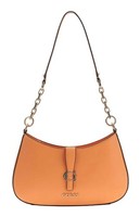 Guess Carrie Top Zip Shoulder Bag Schultertasche Tasche Apricot Apricot Neu