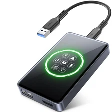 4-in-1 Wireless CarPlay & Android Auto Adapter,Magic Vedio Box Stream Netflix...