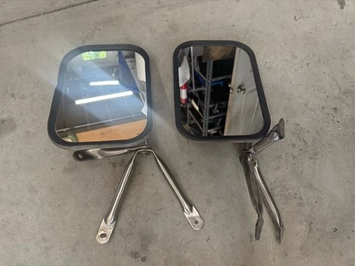 1970s 1980s Chevrolet GMC Van Mirrors 70’s 80’s Stainless Steel #1