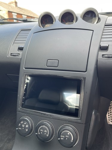 Nissan 350z CarPlay Android Auto Double Din Headunit 2002 - 2006 DE Plug & Play - Picture 2 of 14