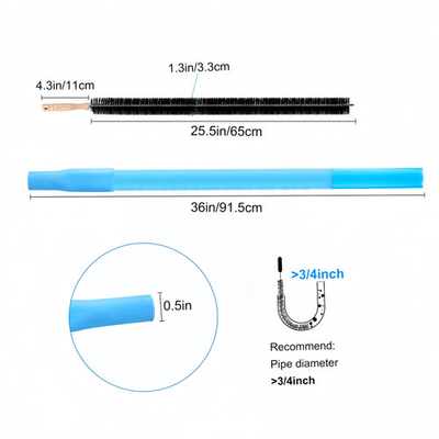 #ad Dryer Vent Cleaner Kit Vacuum Hose Attachment Brush Lint Remover Power Washer U* $7.59
