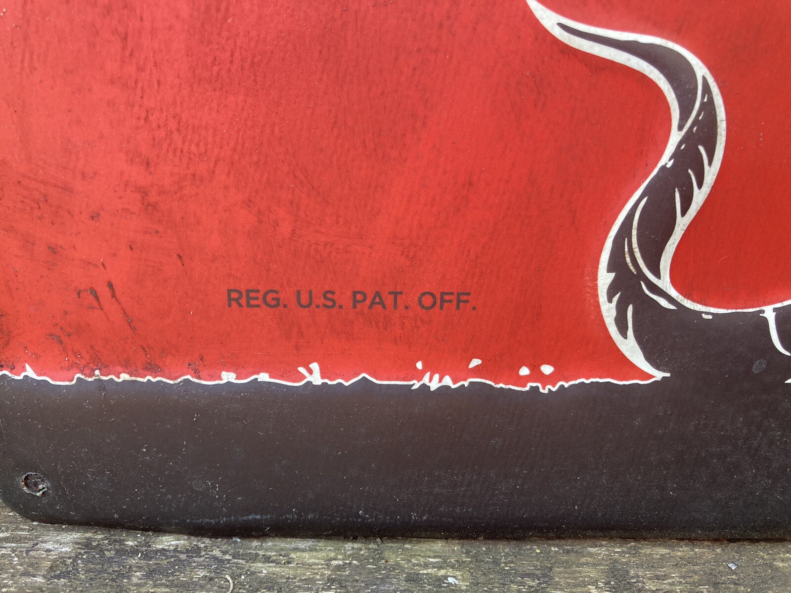 Sinclair Sign Metal Gas Sign Motor Oil Gas Oil Batteries Car Auto 11 1/ ...