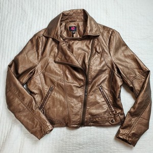 2b Bebe Faux Leather Metallic Moto Jacket Ebay 2b Bebe Faux Leather Metallic Moto Jacket Ebay