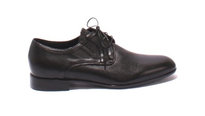 Italian VINICIO CAMERLENGO 8364a Black Leather Lace-Up Classic Shoes VINICIO CAMERLENGO 8364a Black Leather Lace-Up Classic Shoes  main image 3