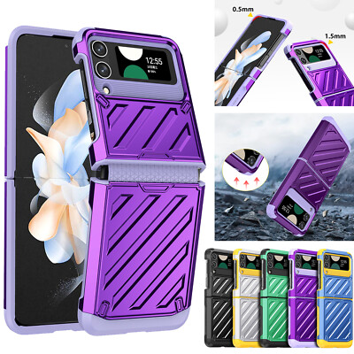 For Samsung Galaxy Z Flip 6/5/4/3 Shockproof Hinge Protector Hard PC Case Cover
