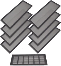 Floor Vent Covers Rectangle Air Vent Screen Cover Magnetic PVC Vent Mesh Floor R