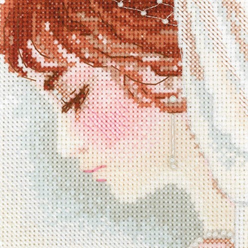 RIOLIS 100-050 BRIDE COUNTED CROSS STITCH KIT 14 count - Picture 4 of 6