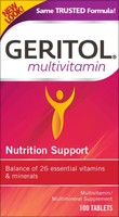 Geritol Multi-vitamin Nutritional Support Tablets Balance Of 26 Essential Vit... Geritol Multi-vitamin Nutritional Support Tablets Balance Of 26 Essential Vit...