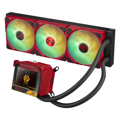 Asus ROG Ryujin 3 360 ARGB EVA-02 Edition Liquid CPU Cooler w/360Mm R Evangelion