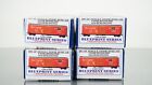 Branchline Trains 50' Single Door Boxcar 4 Pack Kit Burlington Ho scale