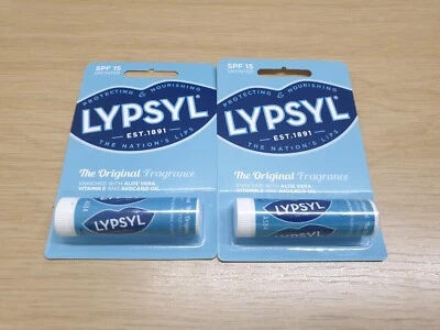 Lypsyl The Original Lip Balm X2 - SPF 15 - 4.6g JUST £6.39 & FREE POST WOW!!!