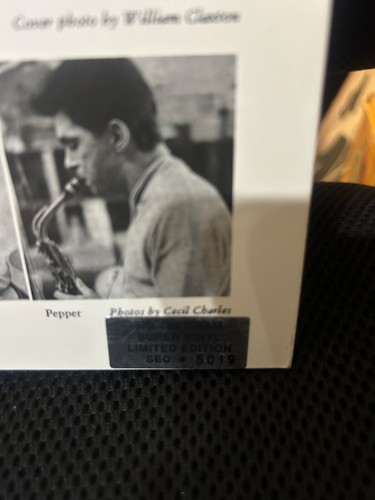 Art Pepper-Meets the Rhythm Section Lp Analogue APJ 010 reissue NM-/VG+ - Picture 3 of 13