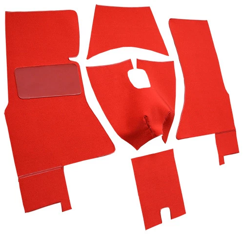 Chevrolet Corvette 1959-1960 kit completo de alfombra de bucle de repuesto Foto 2 de 4