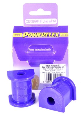 Powerflex PU Buchsen BMW E30 + E36 Compact Stabilisator Lager 12mm HA FR5-308-12