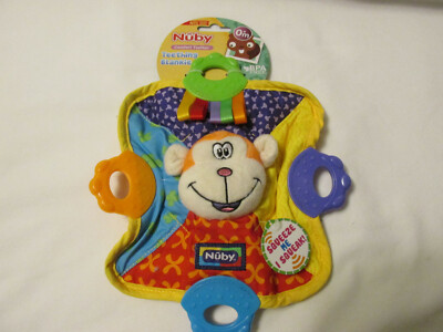 nuby monkey teether