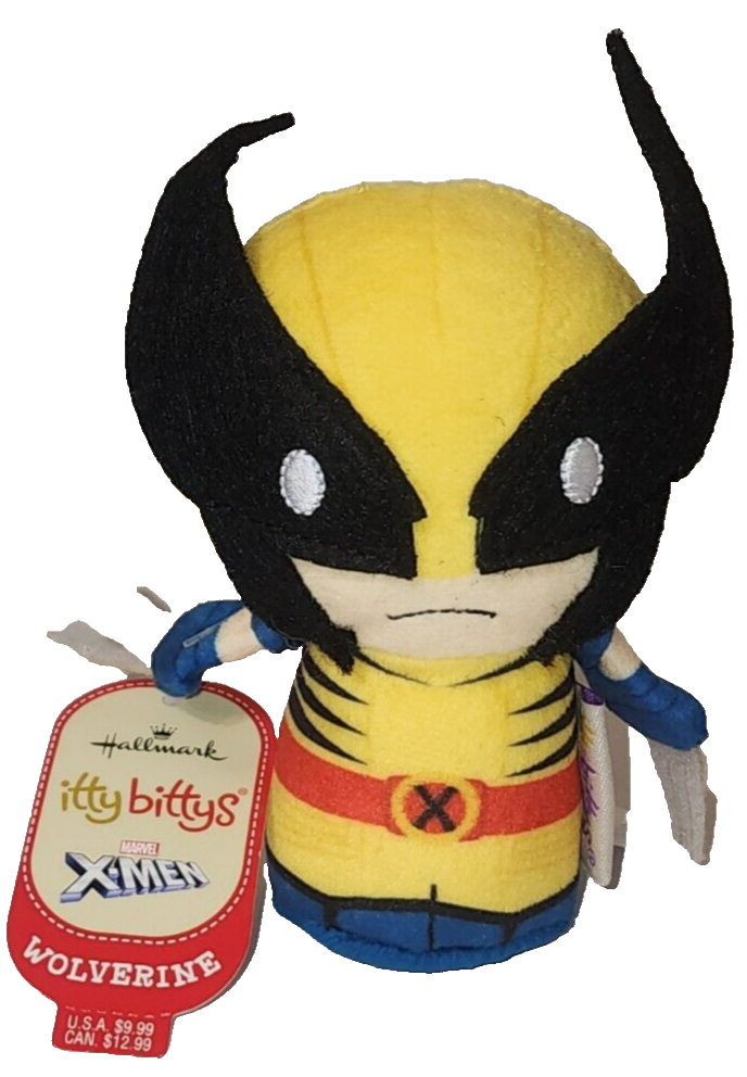 Hallmark Itty Bittys Marvel X-Men Wolverine HughJackman Plush