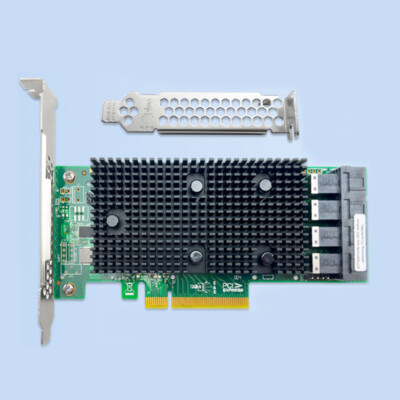 Hba It Mode Zfs Truenas Controller LSI 9300-16i SAS-3 PCIe - Perfetto Per Server Storage, ZFS, TrueNAS E UNRAID Scheda HBA LSI 9300-16i - Foto 8