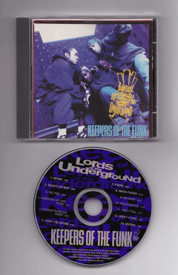 Lords Of The Underground – Keepers Of The Funk CD vg++ sehr gut 7243 8 30710 2 9 - Bild 2 von 4