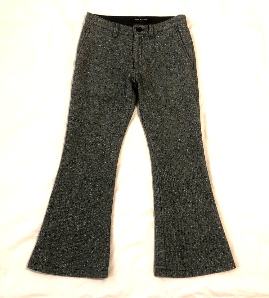 PANTALÓN PANTALÓN JUNYA WATANABE COMME DES GARÇONS CROP ACAMPANADO PIERNA TALLA S JAPÓN