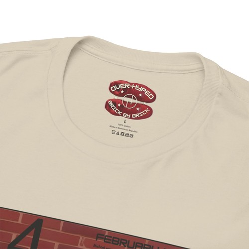 OVER-HYPED TEE SHIRT To match AJ 4 Brick by Brick-THERCARDS, SNEAKER SHIRT - Picture 18 of 31