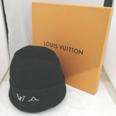 LOUIS VUITTON Beanie LV Dual From Japan