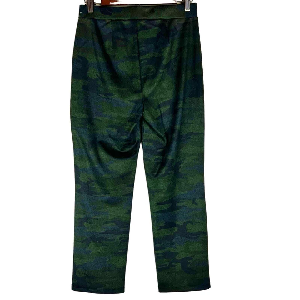 PANTALONES PONTE SANCTUARY CARNABY KICK CROP VERDE CAMUFLAJE NUEVOS CON ETIQUETAS PARA MUJER TALLA MEDIANA Foto 2 de 4