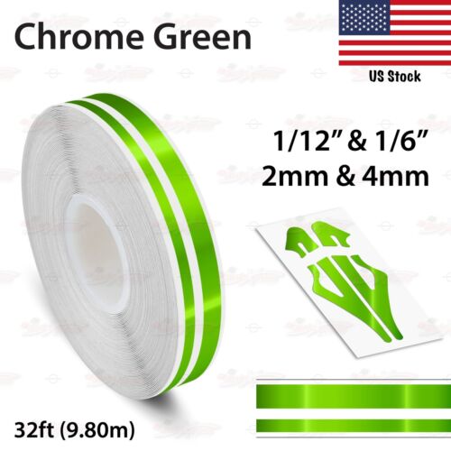 1/12" & 1/6" PIN STRIPES Car Motorcycle Truck Twin Lines TAPE Vinyl Stickers - Bild 46 von 51