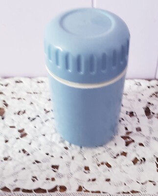 Tupperware Thermos Insulated Container Hot Cold Light Blue 2144A-1 16 fl oz