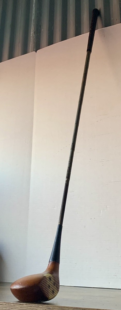 Vintage Palmer Brassie 2 Wood Reg No. 4300 W Original Shaft RH 43