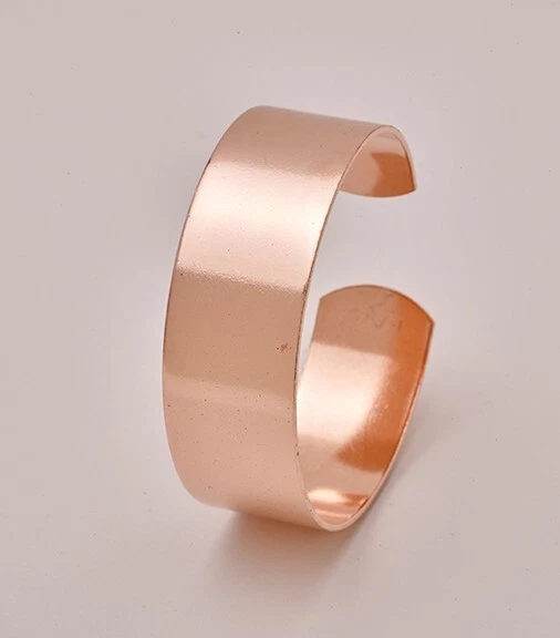COPPER FAYRE Copper Bracelet Plain - 6 1/2" long 3/4" wide C4