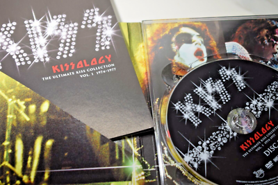 KISS - Kissology Vol. 1 - 1974-1977 (DVD, 2006, 2-Disc Set) Mint