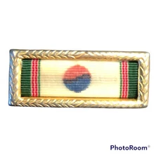 Korean War US ARMY ROK Republic of Korea Military Unit Citation Ribbon Bar Pin